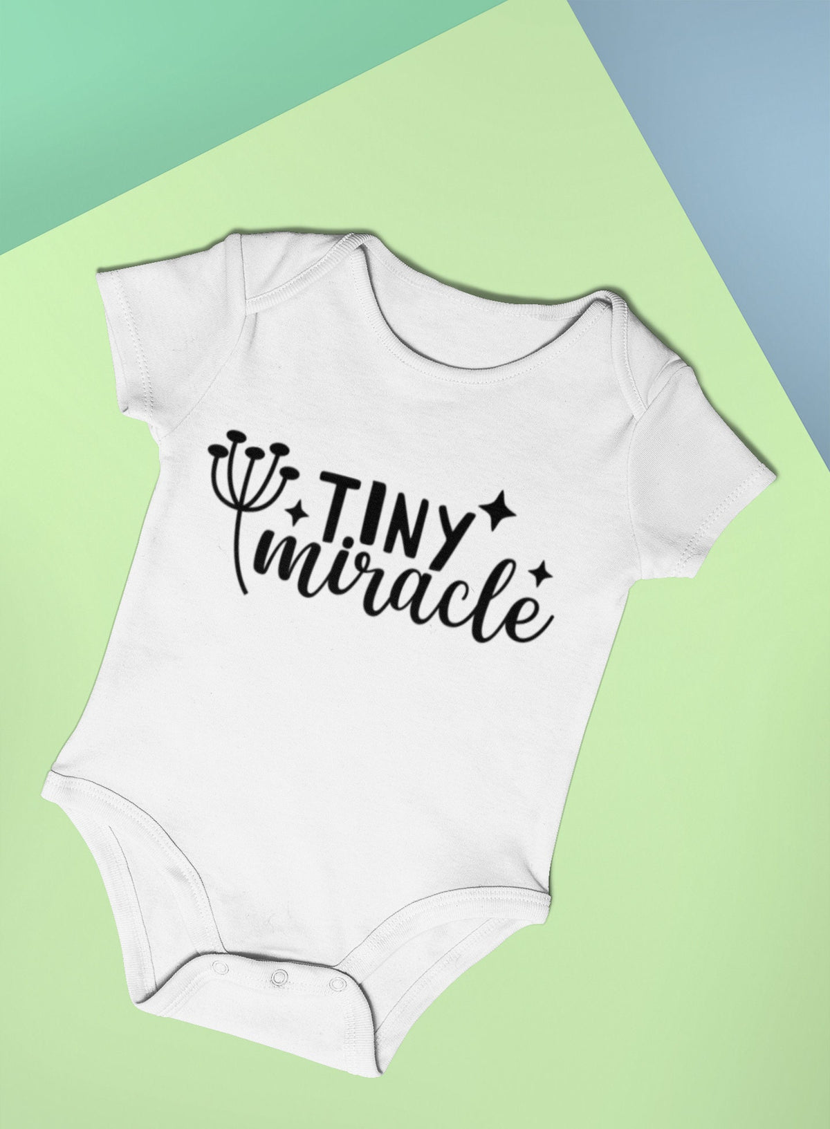 Baby Bodysuit Tiny Miracle Funny Baby Vest Baby Shower Gift New Baby Gift Baby Onesie Graphic Tee – Bold Style · Trending Graphic Apparel