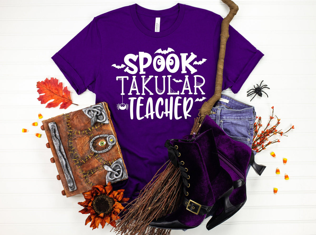 Spook Takular Teacher ShirtHalloween Teacher ShirtElementary School Teacher ShirtTeacher GiftTeacher HalloweenSchool Halloween Party Graphic Tee – Feel-Good Design · High-Quality Print