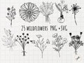 Wildflower svg Wildflower bouquet svg Simple wildflower svg 25 Designs PNG Cricut SVG Bundle Graphic Tee – Cozy Vibes · Top Pick For Any Outfit