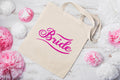 Bride Tote Bag Wedding Tote Bag Canvas Tote Bag Wedding Bag Wedding Favours Wedding Gifts Bride Bag Bridal Party Gift Tote Bag – Bold Style · High-Quality Print