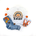 Thanksgiving Teacher ShirtThankful Rainbow Pumpkin ShirtThanksgiving Vacation ShirtFamily Thanksgiving ShirtThanksgiving Dinner Shirt Graphic Tee – Everyday Comfort · Top Pick For Any Outfit