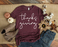 Thanksgiving ShirtThanksgiving tee Thankful Fall Fall Shirt Thankful Family Shirts Thanksgiving Shirts Blessed ShirtPumkin shirt Graphic Tee – Fan Favorite · Top Pick For Any Outfit