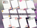 JW Letter Writing Stationery 12 Blank and Lined Printable Stationery Digital Download Graphic Tee – Everyday Comfort · Top Pick For Any Outfit