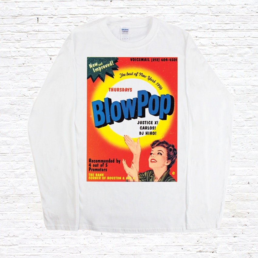 Blow Pop Longsleeve T Shirt Graphic Tee – Cozy Vibes · Top Pick For Any Outfit