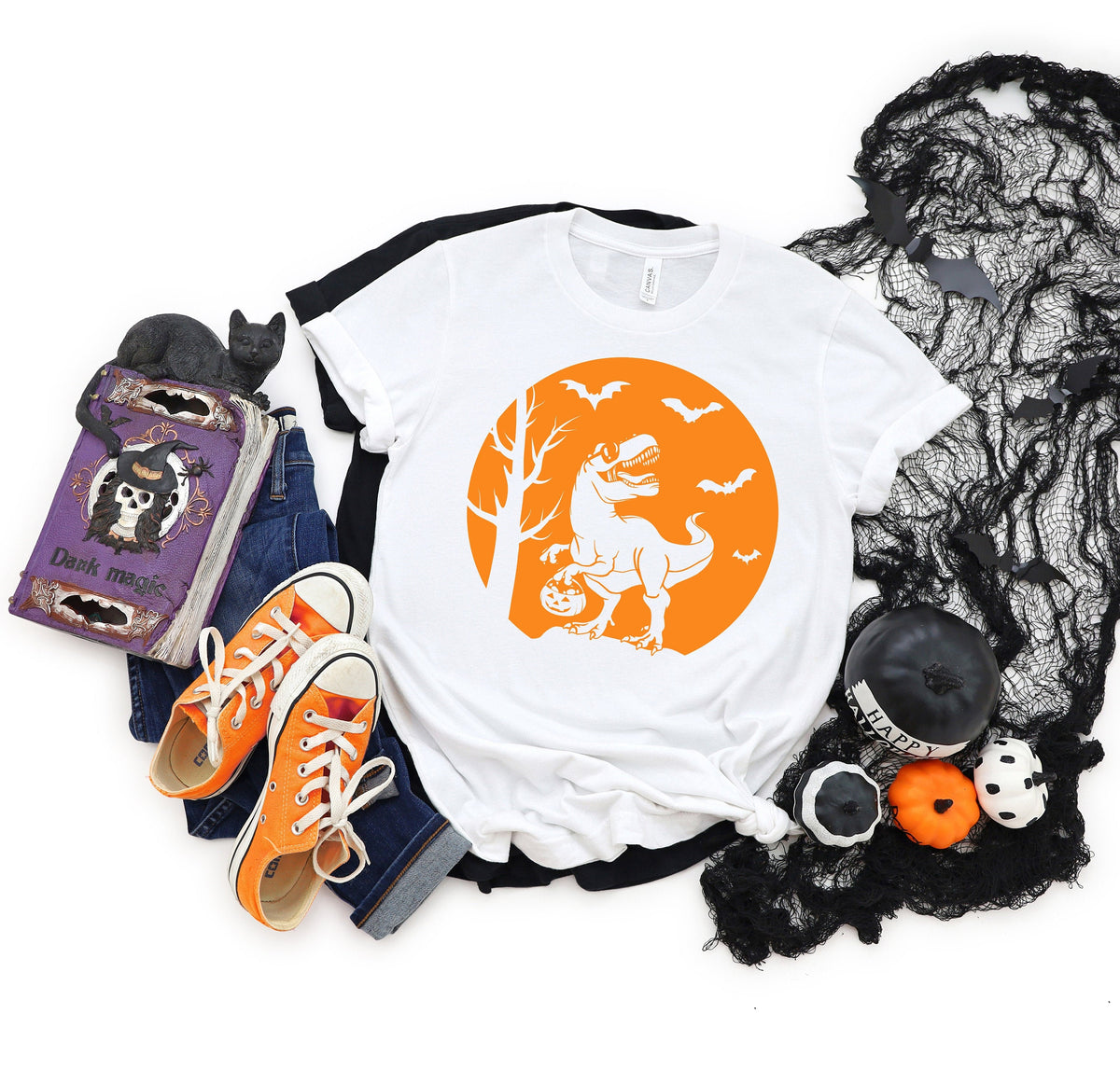 Halloween Dinosaur Family ShirtsKids Halloween ShirtsFamily Costume ShirtFamily Halloween Shirts Family Matching Halloween T shirt Graphic Tee – Everyday Comfort · Perfect For Daily Wear