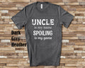 Uncle Is My Name Tshirt Special Gift Idea for Father39s Day Birthday Christmas or Pregnancy Reveal Announcement Graphic Tee – Everyday Comfort · High-Quality Print