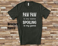 Paw Paw Is My Name Grandpa Tshirt Special Grandfather Gift Idea for Father39s Day Birthday Christmas or Pregnancy Reveal Announcement Graphic Tee – Warm & Stylish · Trending Graphic Apparel