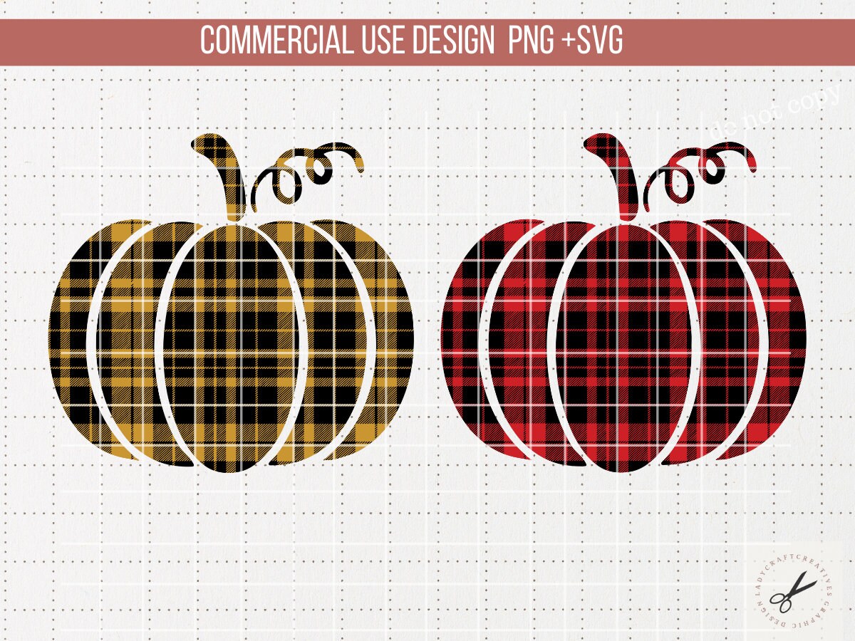 Buffalo Plaid Pumpkins svg Plaid Pumpkins png Sublimation and Cricut SVG Graphic Tee – Feel-Good Design · Top Pick For Any Outfit