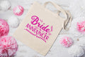 Bride Announcer Tote Bags Wedding Tote Bags Canvas Tote Bags Wedding Bag Wedding Favours Wedding Gifts Bride Announcer Bag Bridal Party Gift Tote Bag – Feel-Good Design · High-Quality Print