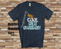 Reel Cool Great Granddaddy Shirt Great Grandpa Gift from Granddaughter Grandson Birthday Christmas Fathers Day Gifts for Great Granddad Graphic Tee – Cozy Vibes · High-Quality Print