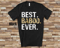 Best Baboo Shirt Gift from Granddaughter or Grandson Great Birthday Fathers Day or Christmas Present for Grandfather Graphic Tee – Fan Favorite · High-Quality Print