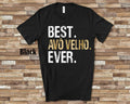 Best Avo Velho Ever Grandpa Tshirt Gift for Grandfather Unique Idea for Father39s Day Birthday Christmas or Grandparent Gifts Graphic Tee – Warm & Stylish · Perfect For Daily Wear
