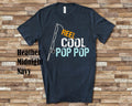 Reel Cool Pop Pop Shirt Tshirt Pop Pop Gift from Granddaughter Grandson Birthday Fathers Day Grandparent Gifts for Pop Pop Graphic Tee – Bold Style · Great Gift For Fans