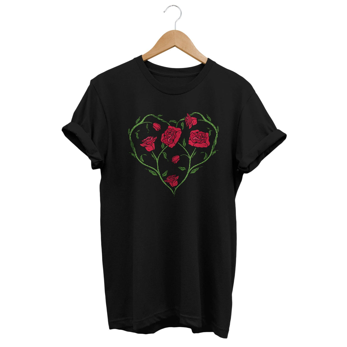 Soft Grunge Rose T shirt Floral Wreath Shirt Strega Fashion Pastel Goth Tee Aesthetic Clothing Gothic Clothes E Girl Outfit Witch Top Graphic Tee – Aesthetic Look · Great Gift For Fans
