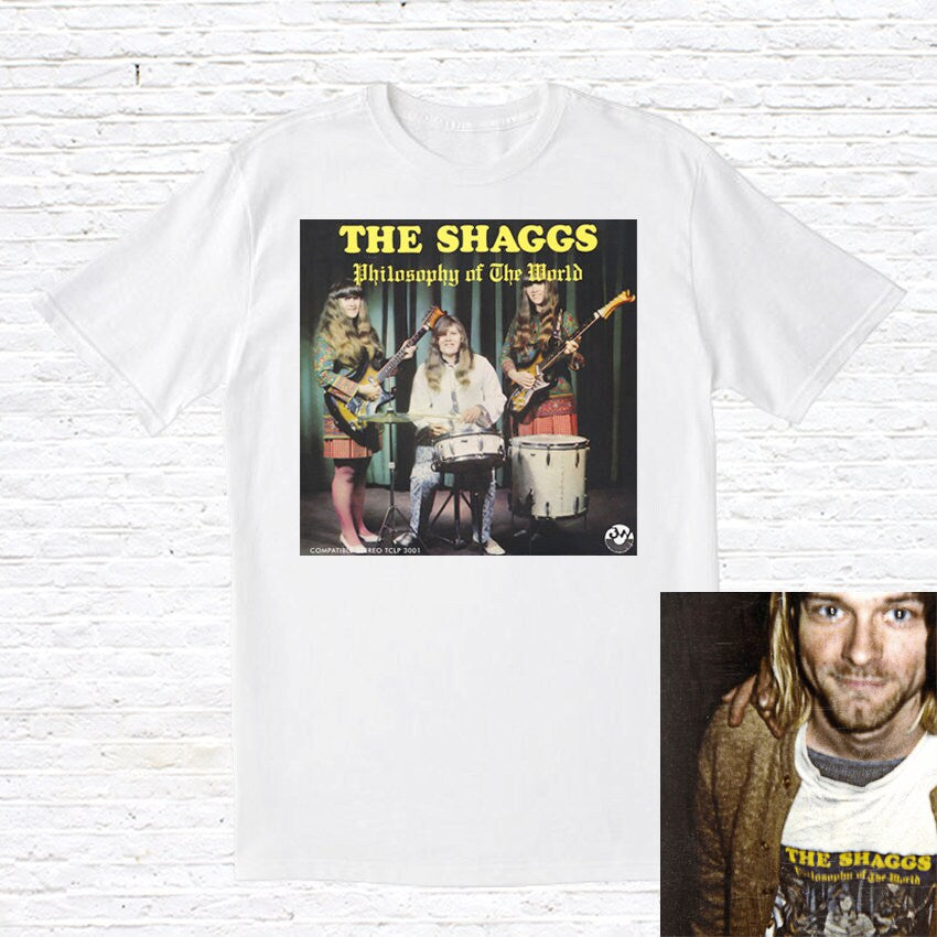 The Shaggs T Shirt Worn by Kurt Cobain Graphic Tee – Fan Favorite · Perfect For Daily Wear