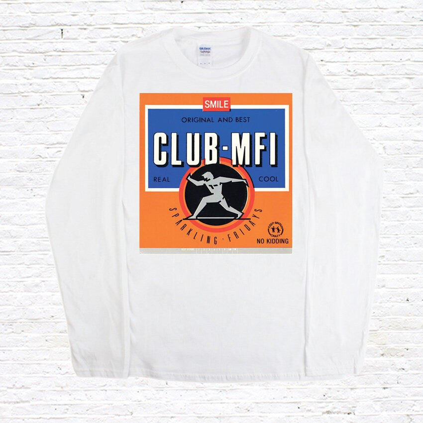 Club MFI Longsleeve T Shirt Graphic Tee – Feel-Good Design · Must-Have Style