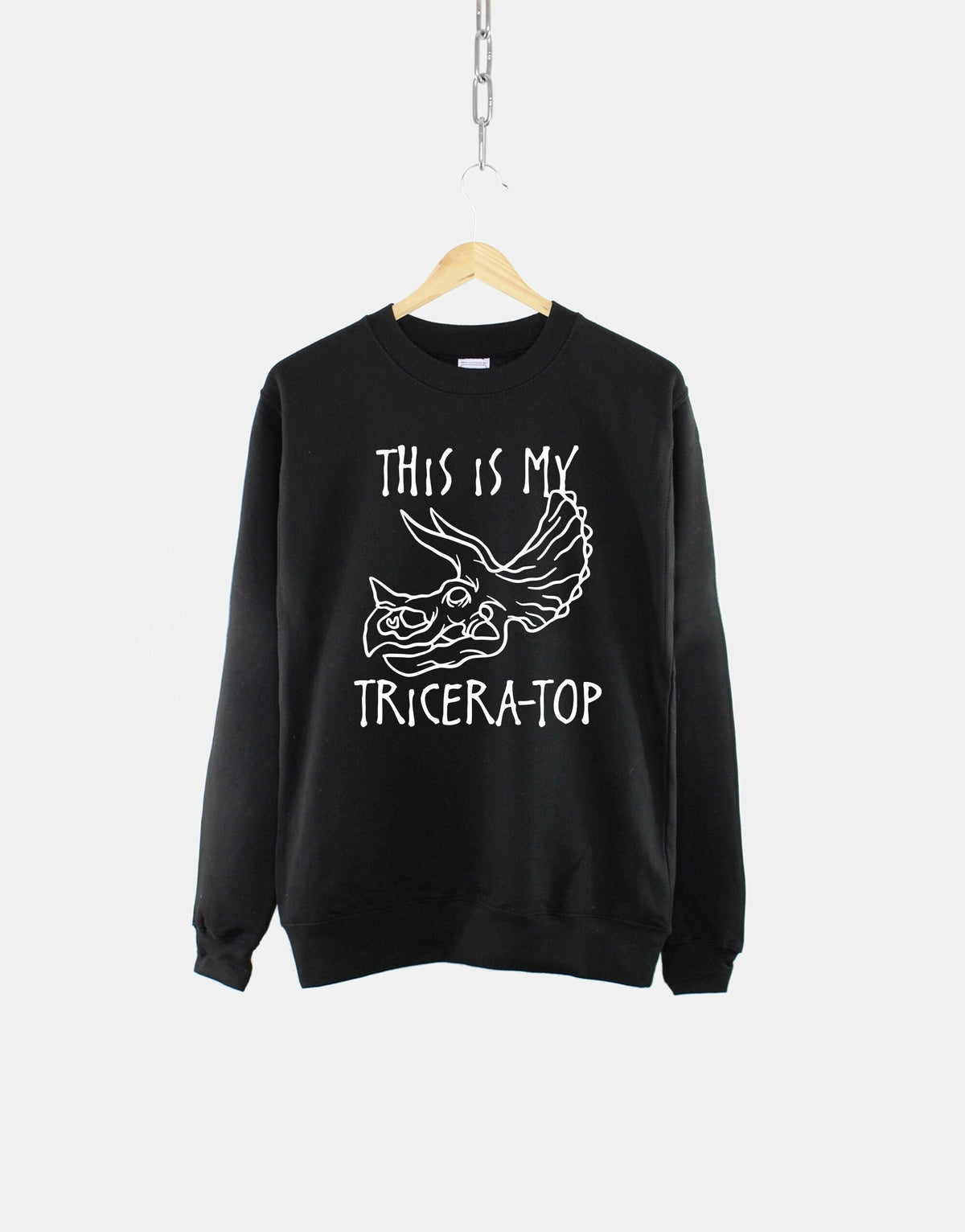 Triceratops Sweatshirt Jurassic Dinosaur Skull Print Jumper Dinosaur Skull Shirt Sweatshirt – Everyday Comfort · Great Gift For Fans