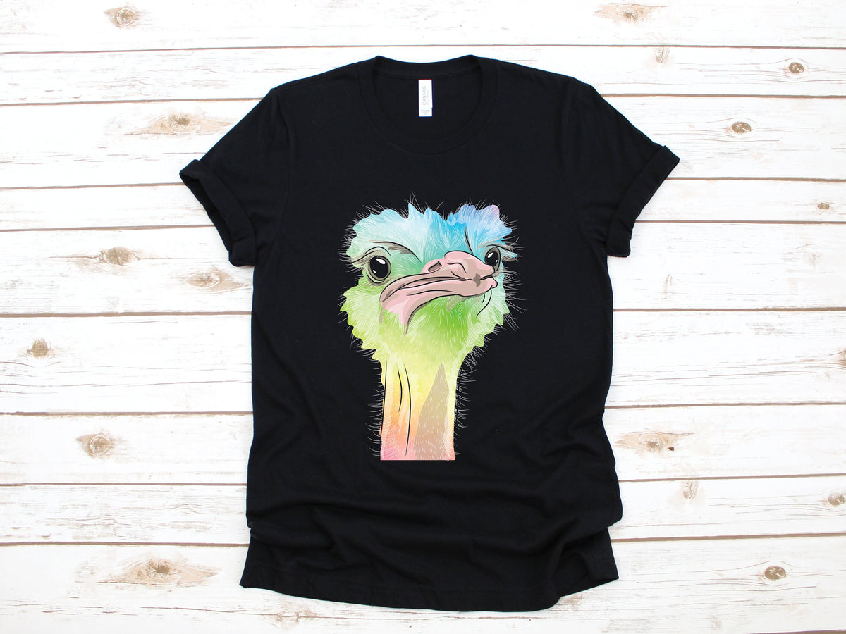 Ostrich TShirt Cute Colorful Ostrich Tank Top Hoodie Sweatshirt Long Sleeve Kids Tee Apparel Gift Hoodie – Easygoing Wear · Trending Graphic Apparel