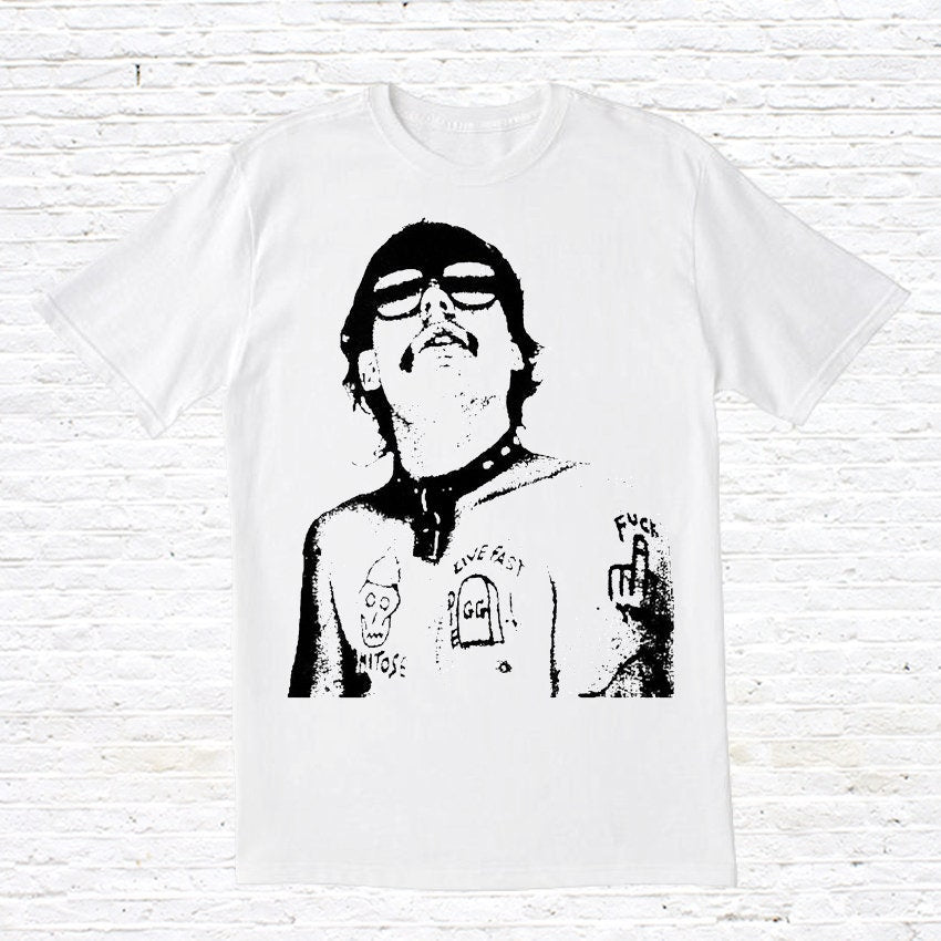 GG Allin T Shirt Graphic Tee – Bold Style · High-Quality Print