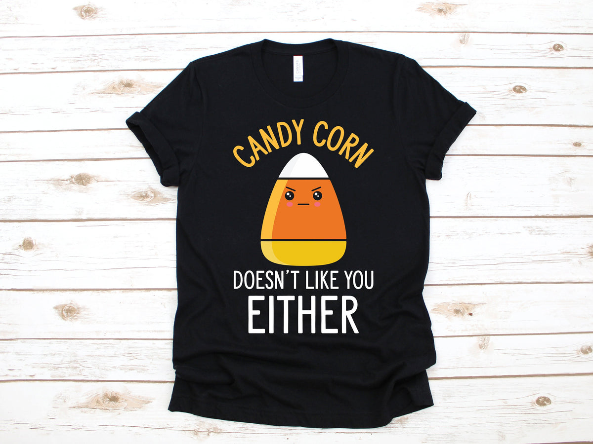 Candy Corn TShirt Funny Candy Corn Halloween Hoodie Sweatshirt Long Sleeve Kids Tee Apparel Gift Hoodie – Everyday Comfort · Perfect For Daily Wear