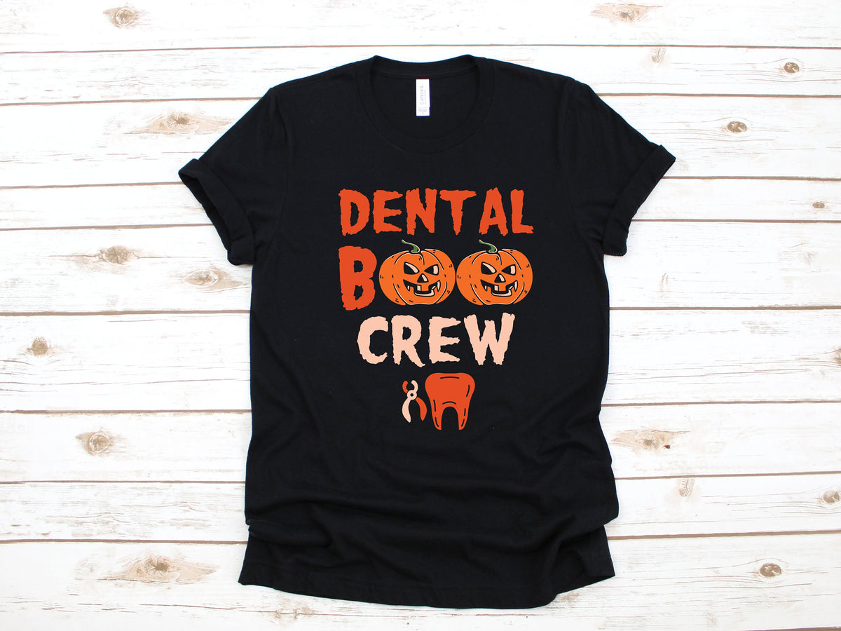 Dental Boo Crew TShirt Cute Matching Dentist Office Halloween Tees Tank Top Hoodie Sweatshirt Long Sleeve Hoodie – Fan Favorite · Top Pick For Any Outfit