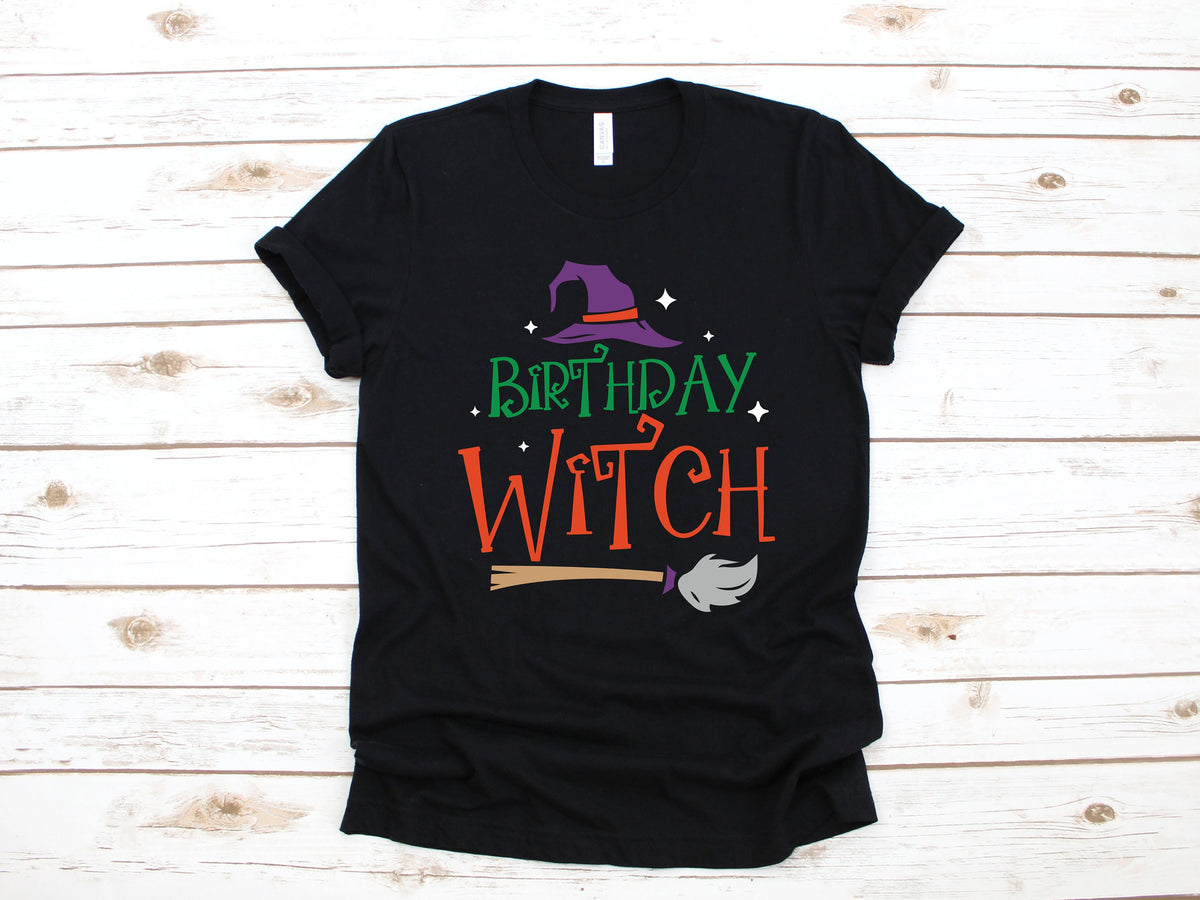 Birthday Witch Shirt Halloween Birthday TShirt Hoodie Sweatshirt Long Sleeve Halloween Bday Kids Tee Apparel Gift Hoodie – Easygoing Wear · Must-Have Style