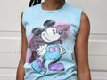 Vintage 80s Mickey Mouse Bright Pastel Teal T Shirt Size S Graphic Tee – Soft Feel · Must-Have Style