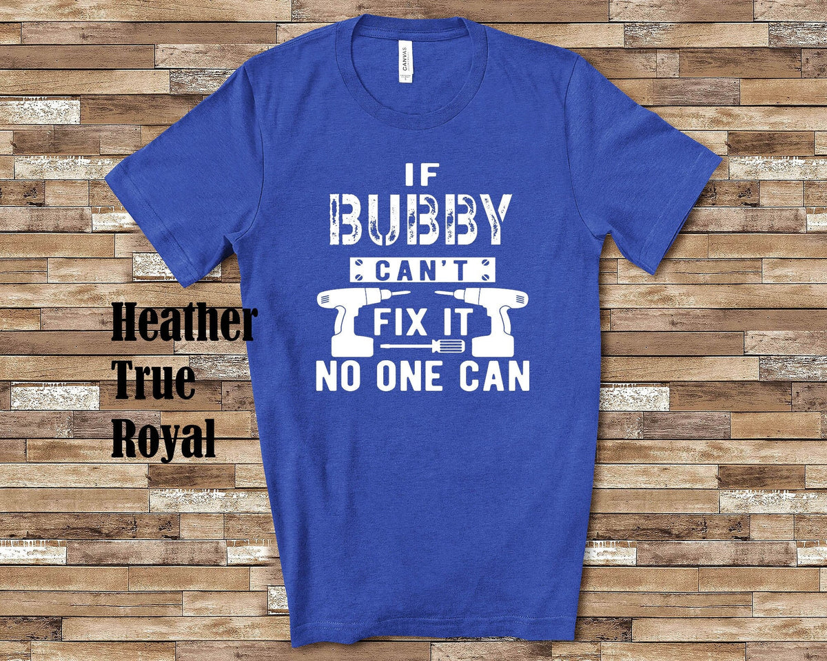If Bubby Can39t Fix It Tshirt Long Sleeve Shirt Sweatshirt or Tank Top Jewish Yiddish Grandfather Father39s Day Christmas Birthday Gift Sweatshirt – Fan Favorite · Must-Have Style