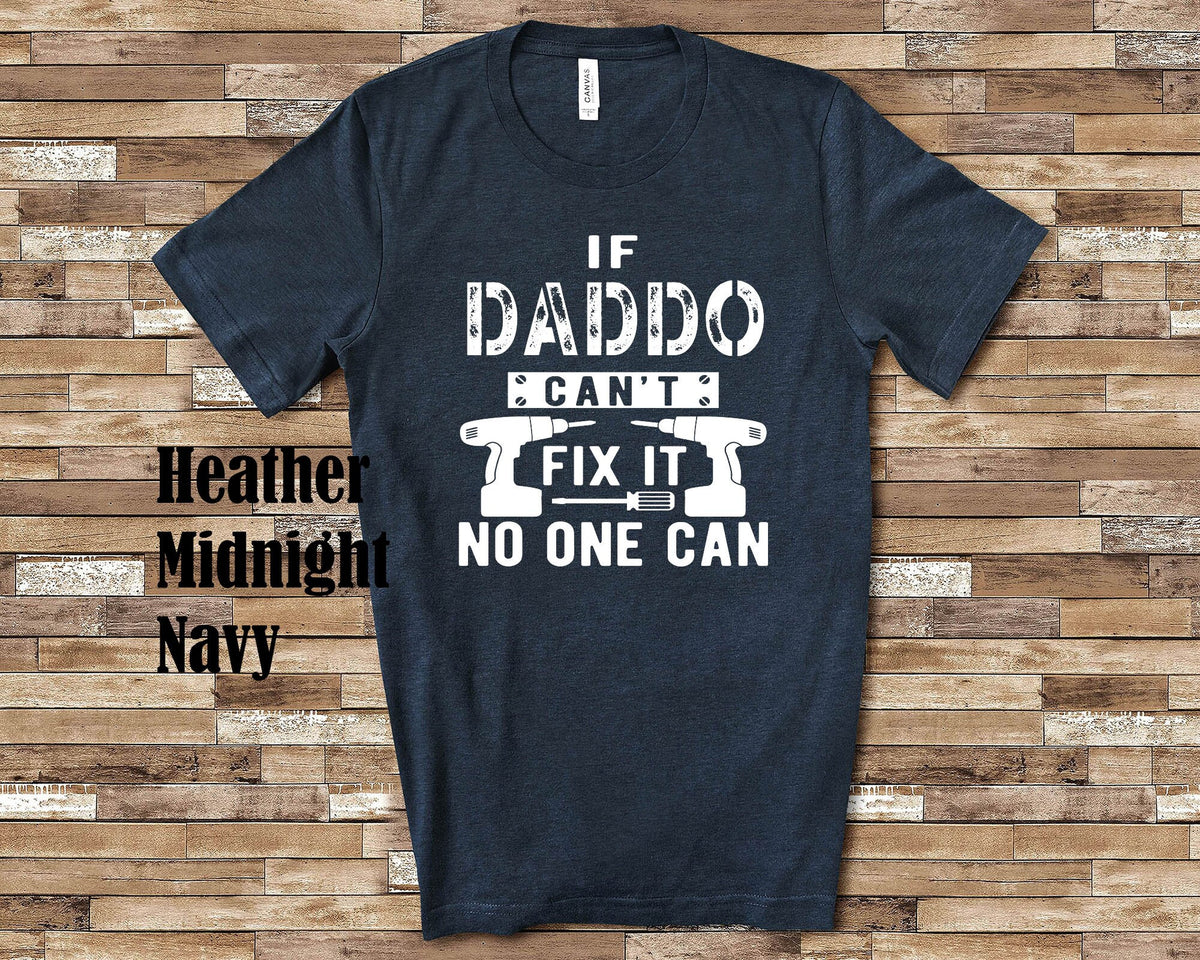 If Daddo Can39t Fix It Tshirt Long Sleeve Shirt Sweatshirt or Tank Top Special Grandfather Father39s Day Christmas Birthday Gift Sweatshirt – Feel-Good Design · High-Quality Print