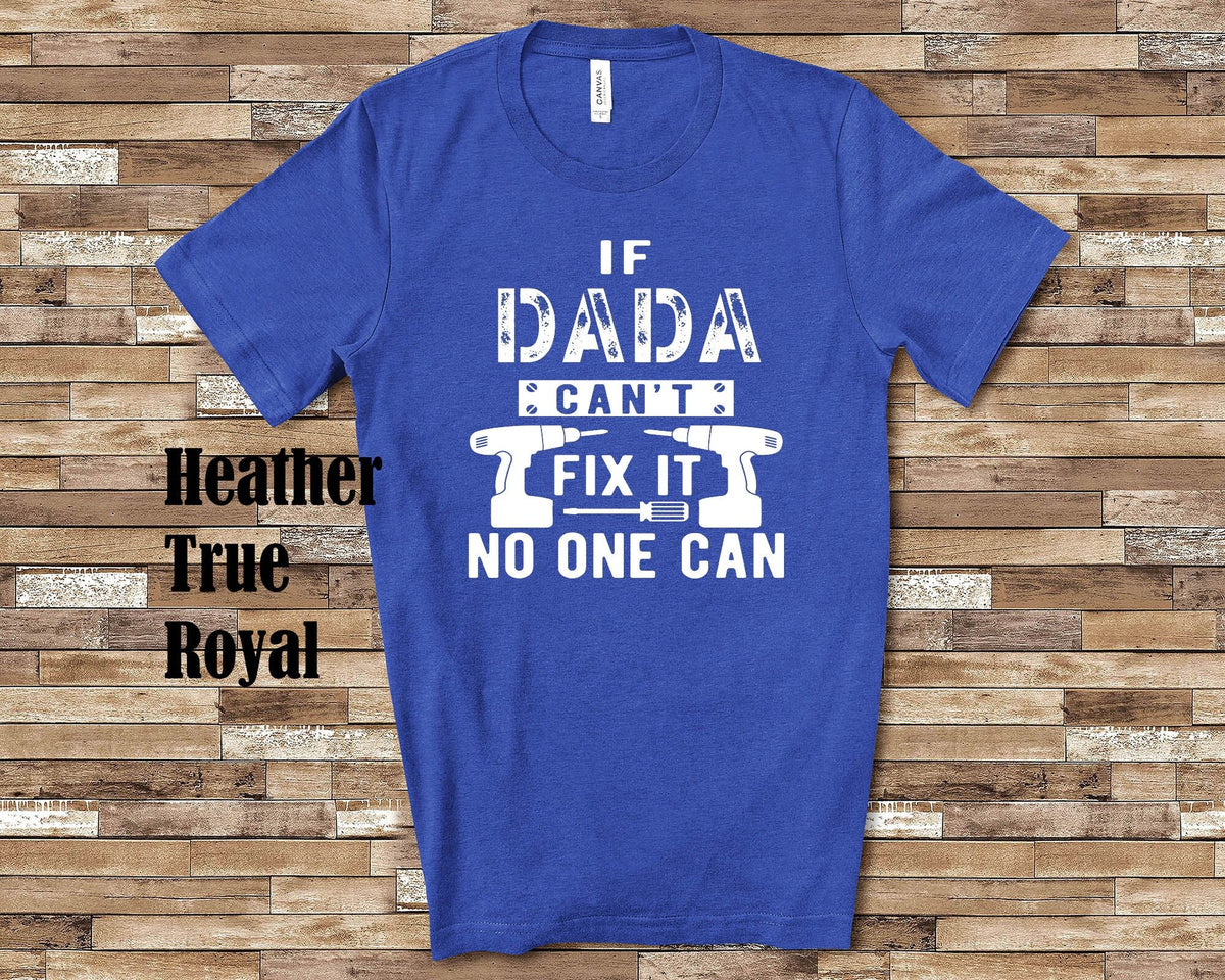 If Dada Can39t Fix It Tshirt Long Sleeve Shirt Sweatshirt or Tank Top India Indian Grandfather Father39s Day Christmas Birthday Gift Sweatshirt – Feel-Good Design · High-Quality Print