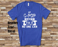 If GPop Can39t Fix It Tshirt Long Sleeve Shirt Sweatshirt or Tank Top Special Grandfather Father39s Day Christmas Birthday Gift Sweatshirt – Easygoing Wear · Great Gift For Fans
