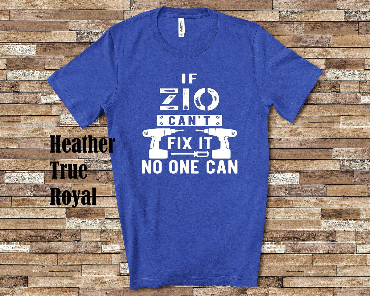 If Zio Can39t Fix It Tshirt Long Sleeve Shirt Sweatshirt or Tank Top Italian Uncle Father39s Day Christmas Birthday Gift Sweatshirt – Easygoing Wear · High-Quality Print