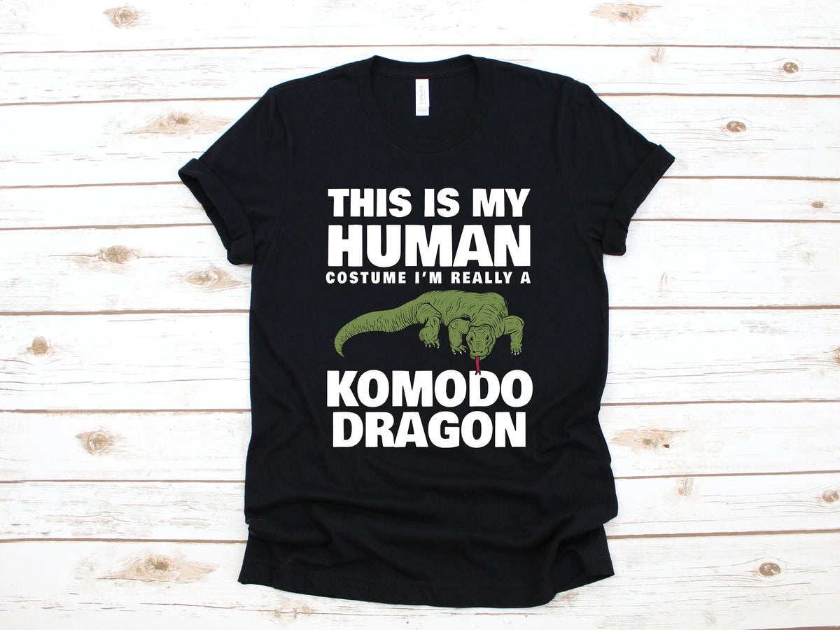 Komodo Dragon Costume TShirt Cute Komodo Dragon Halloween Tee Tank Top Hoodie Sweatshirt Long Sleeve Kids Tee Apparel Gift Hoodie – Warm & Stylish · High-Quality Print