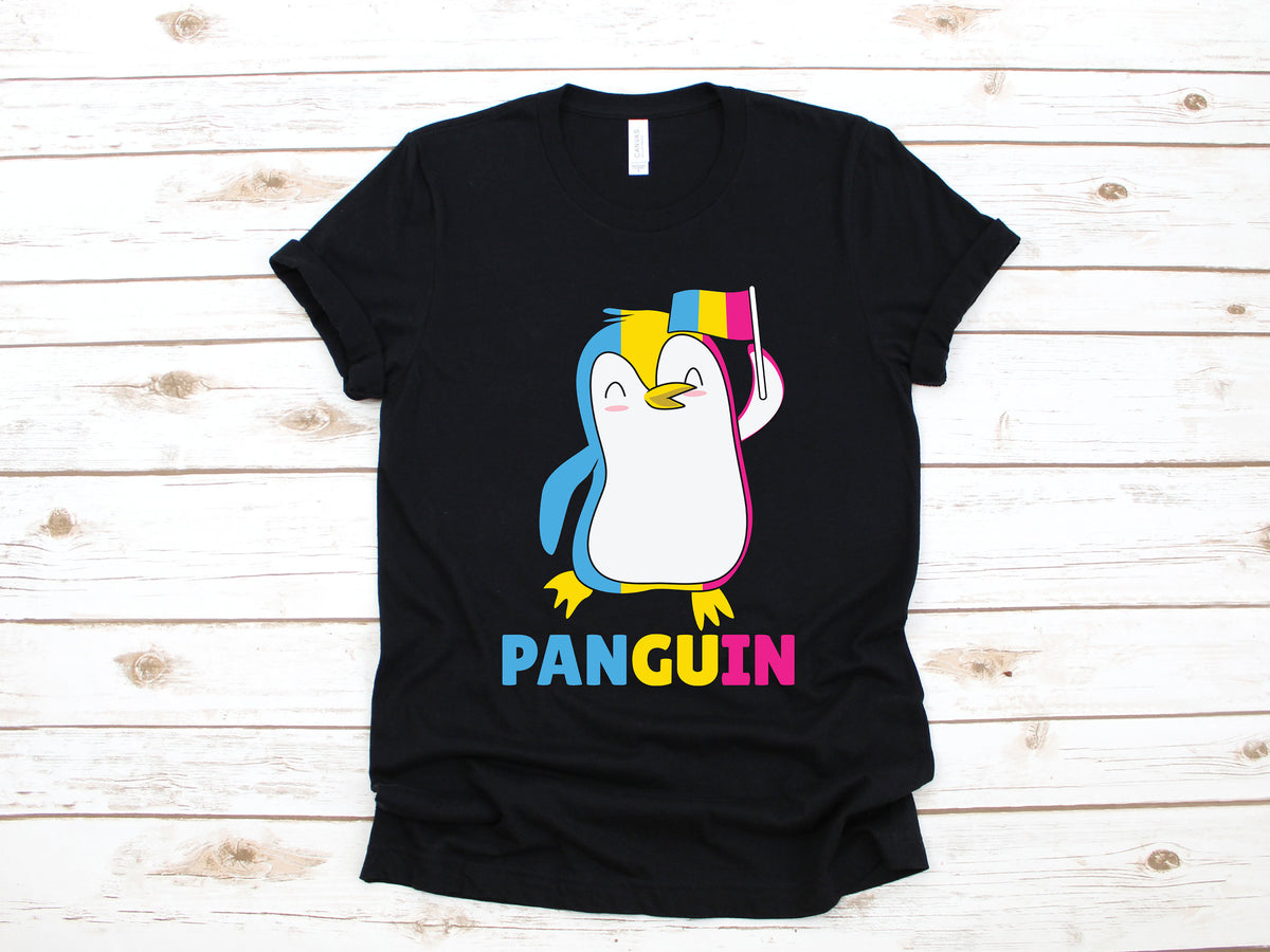 Panguin Pansexual TShirt LGBTQ Shirt Penguin Pansexual Flag Tank Top Hoodie Sweatshirt Long Sleeve Kids Tee Apparel Gift Hoodie – Fan Favorite · Must-Have Style