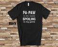 PaPaw Is My Name Grandpa Tshirt Special Grandfather Gift Idea for Father39s Day Birthday Christmas or Pregnancy Reveal Announcement Graphic Tee – Aesthetic Look · Trending Graphic Apparel