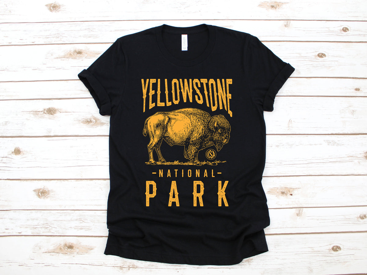 Yellowstone TShirt Yellowstone National Park Bison Tank Top Hoodie Sweatshirt Long Sleeve Kids Tee Toddler Tee Hoodie – Soft Feel · Top Pick For Any Outfit