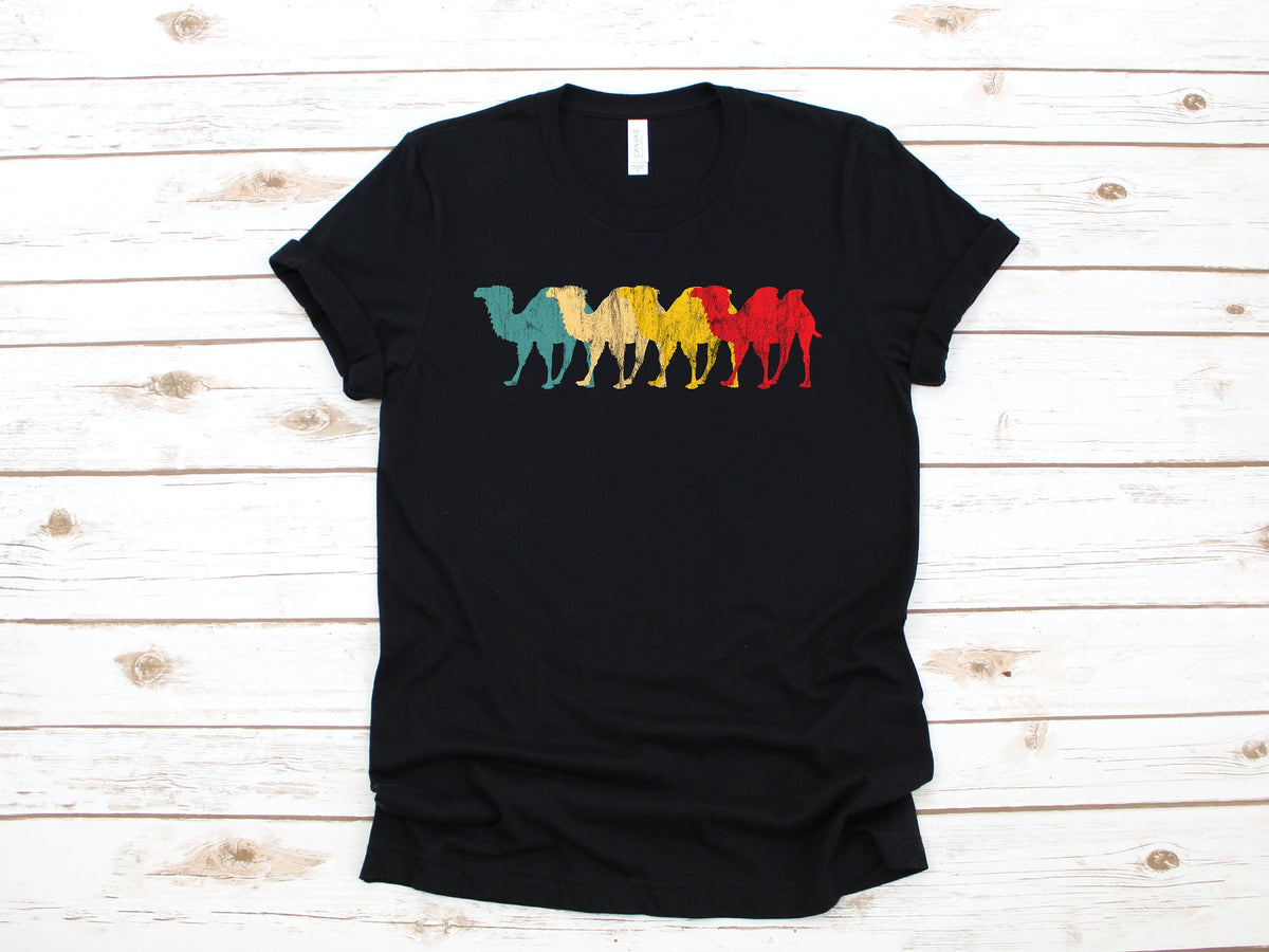 Retro Camel TShirt Camels Shirt Toddler Tee Tank Top Hoodie Sweatshirt Long Sleeve Kids Tee Apparel Gift Hoodie – Fan Favorite · Perfect For Daily Wear