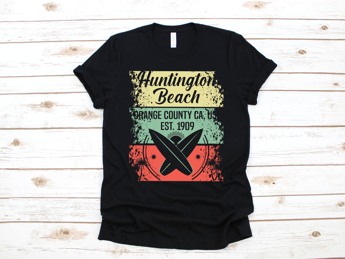 Huntington Beach TShirt Huntington Beach California Tee Tank Top Hoodie Sweatshirt Long Sleeve Kids Tee Apparel Gift Hoodie – Fan Favorite · Must-Have Style