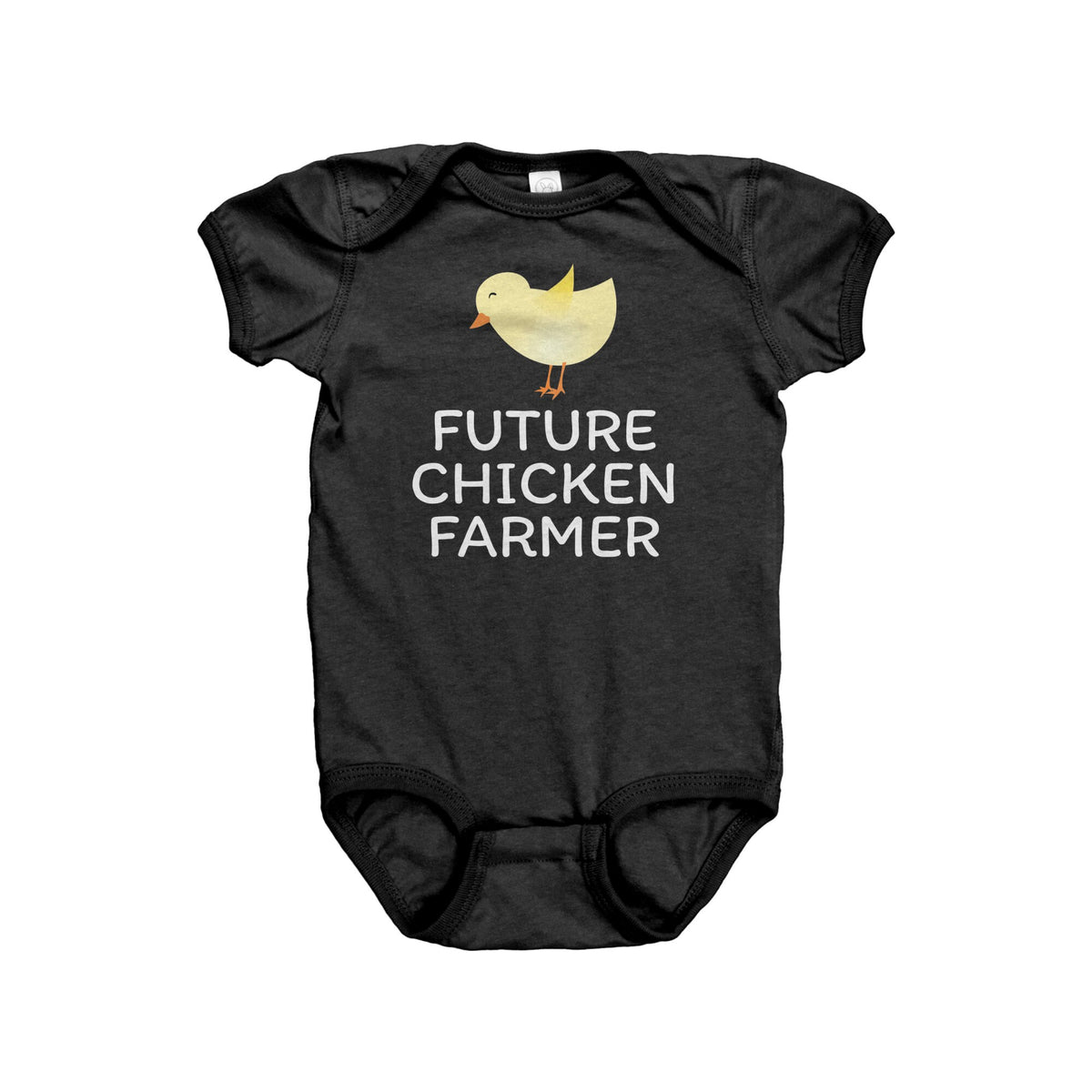 Chicken Farmer Baby Bodysuit Cute Chicken Baby Onepiece Future Chicken Farmer Baby Shower Gift Idea First Birthday Graphic Tee – Everyday Comfort · Great Gift For Fans