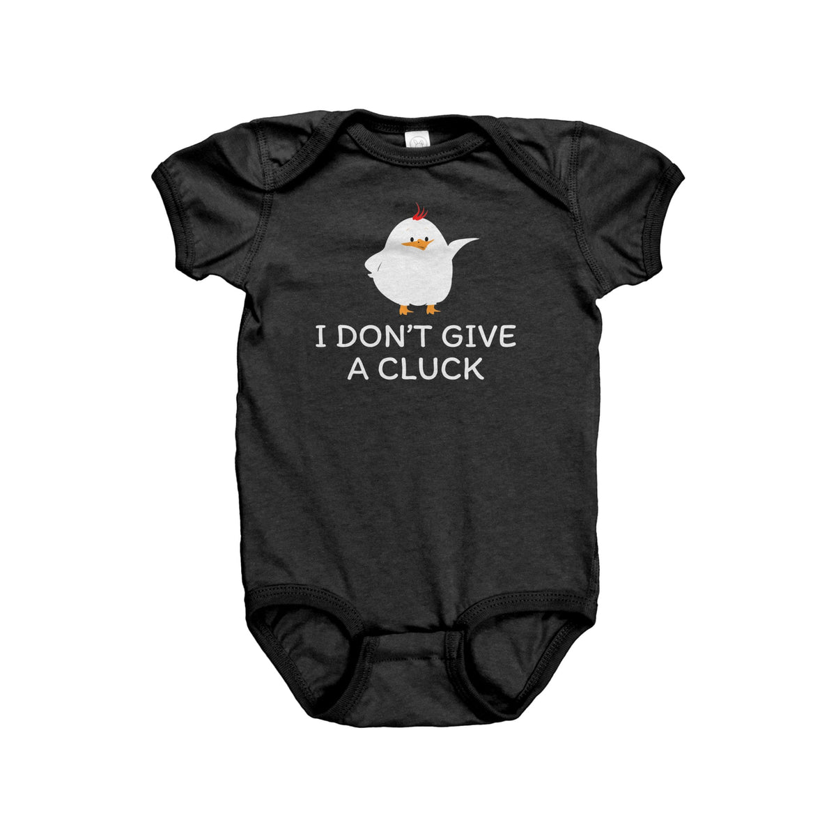 Chicken Farmer Baby Bodysuit Cute Chicken Baby Onepiece I Don39t Give a Cluck Baby Shower Gift Idea First Birthday Graphic Tee – Bold Style · Perfect For Daily Wear