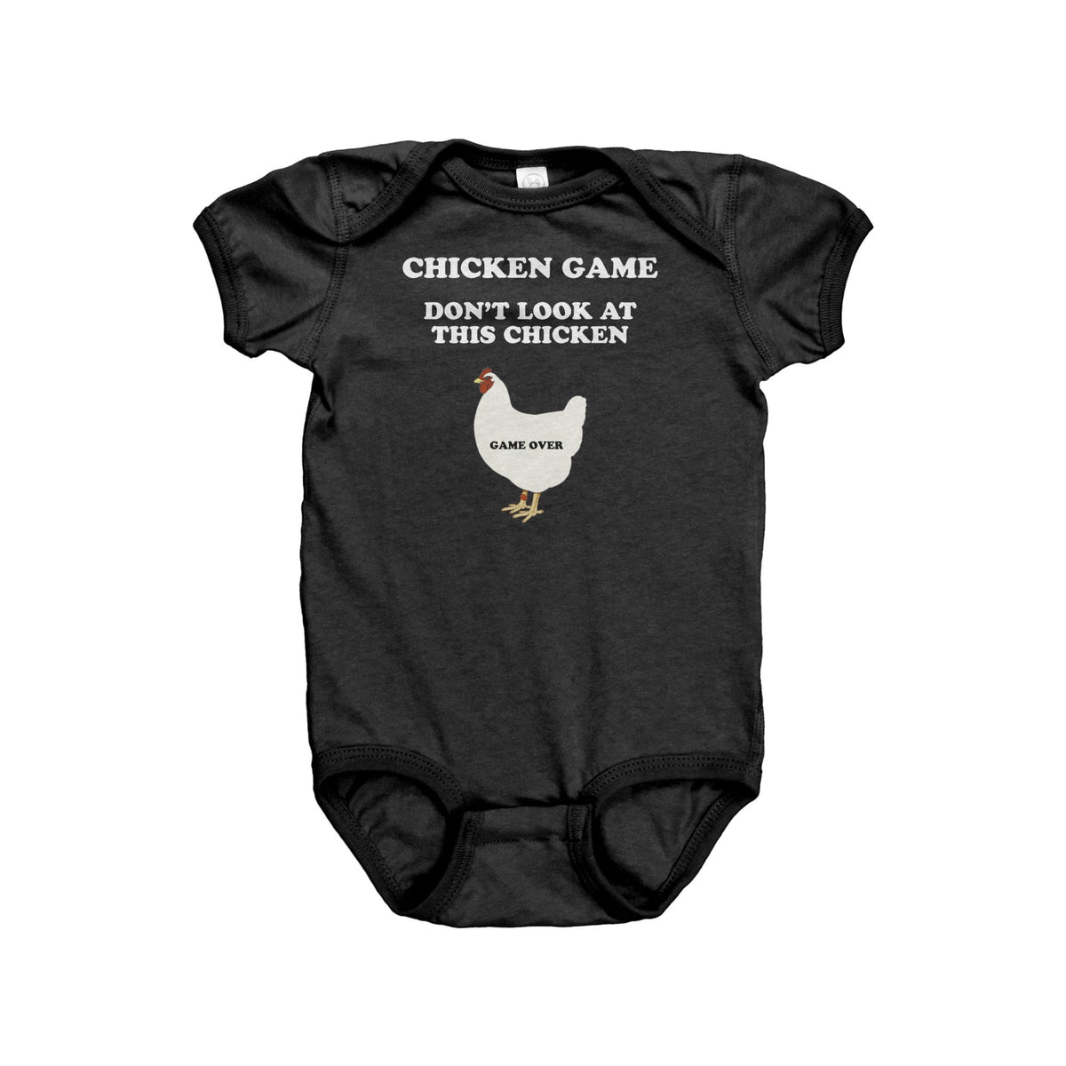 Funny Chicken Baby Bodysuit Chicken Baby Onepiece Chicken Game First Birthday Baby Shower Gift Graphic Tee – Feel-Good Design · Great Gift For Fans