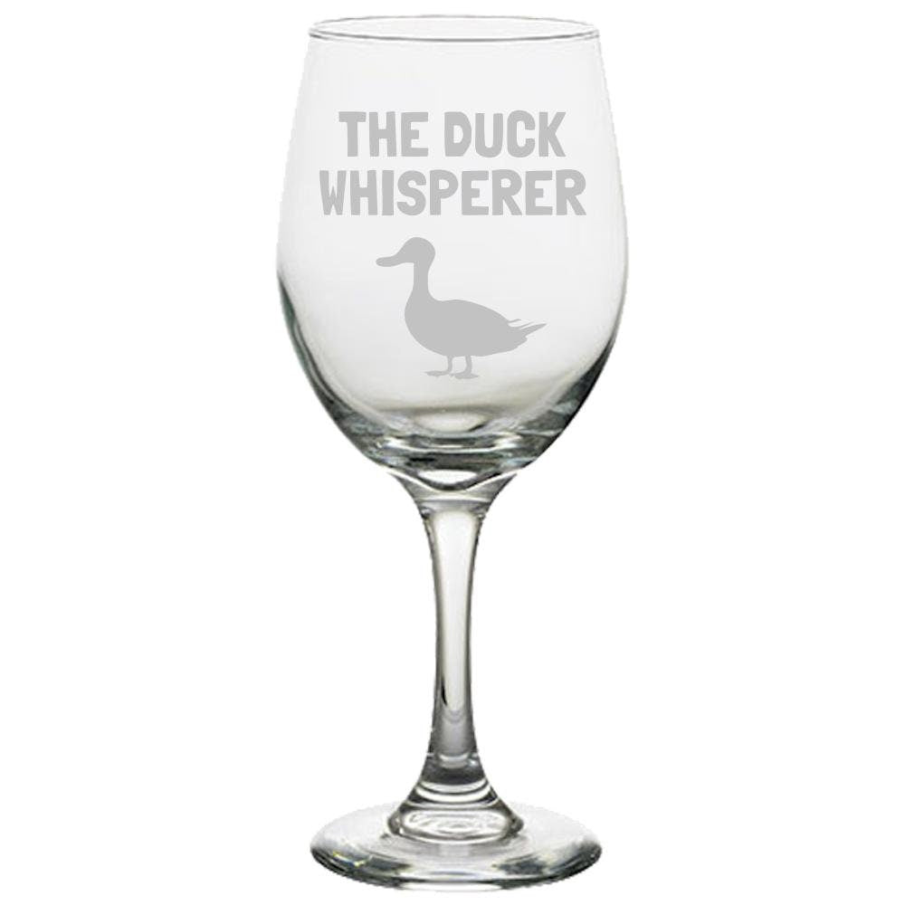 Duck Herding Wine Glass Cute Duck Gift Duck Lover Present Funny Duck The Duck Whisperer Graphic Tee – Fan Favorite · High-Quality Print