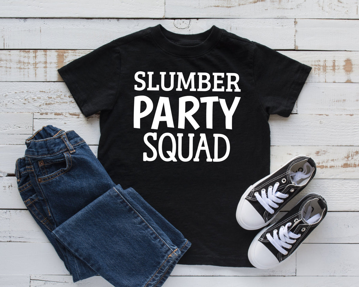 Slumber Party Squad Cute Kids TeeTShirt Tank Top Hoodie Sweatshirt Long Sleeve Kids Tee Apparel Gift Hoodie – Fan Favorite · Great Gift For Fans