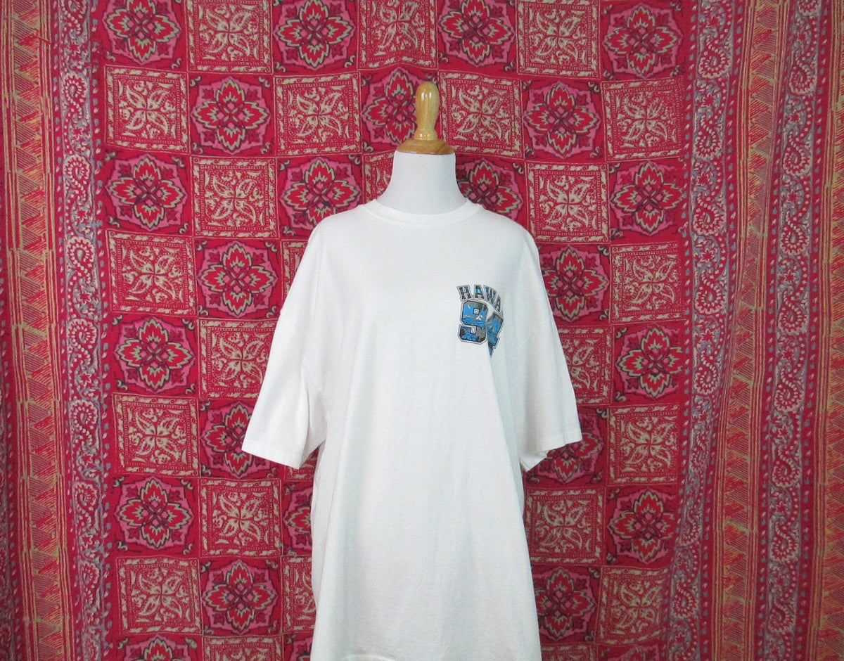 Vintage Hawaii 3994 Graphic Tee 9039s Single Stitch Double Sided Graphics Adult XL Cotton Hawaiian Themed Shirt Graphic Tee – Everyday Comfort · Trending Graphic Apparel