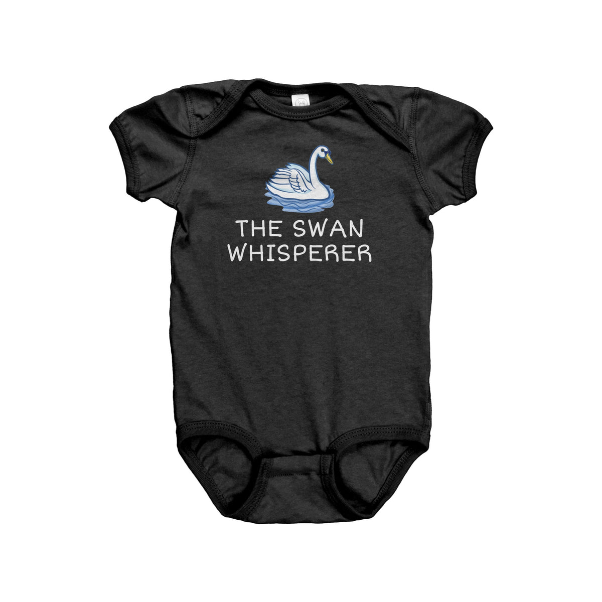 Cute Swan Baby Bodysuit Swan Lover Baby Gift Swan Baby Onepiece The Swan Whisperer Baby Shower First Birthday Graphic Tee – Fan Favorite · Must-Have Style