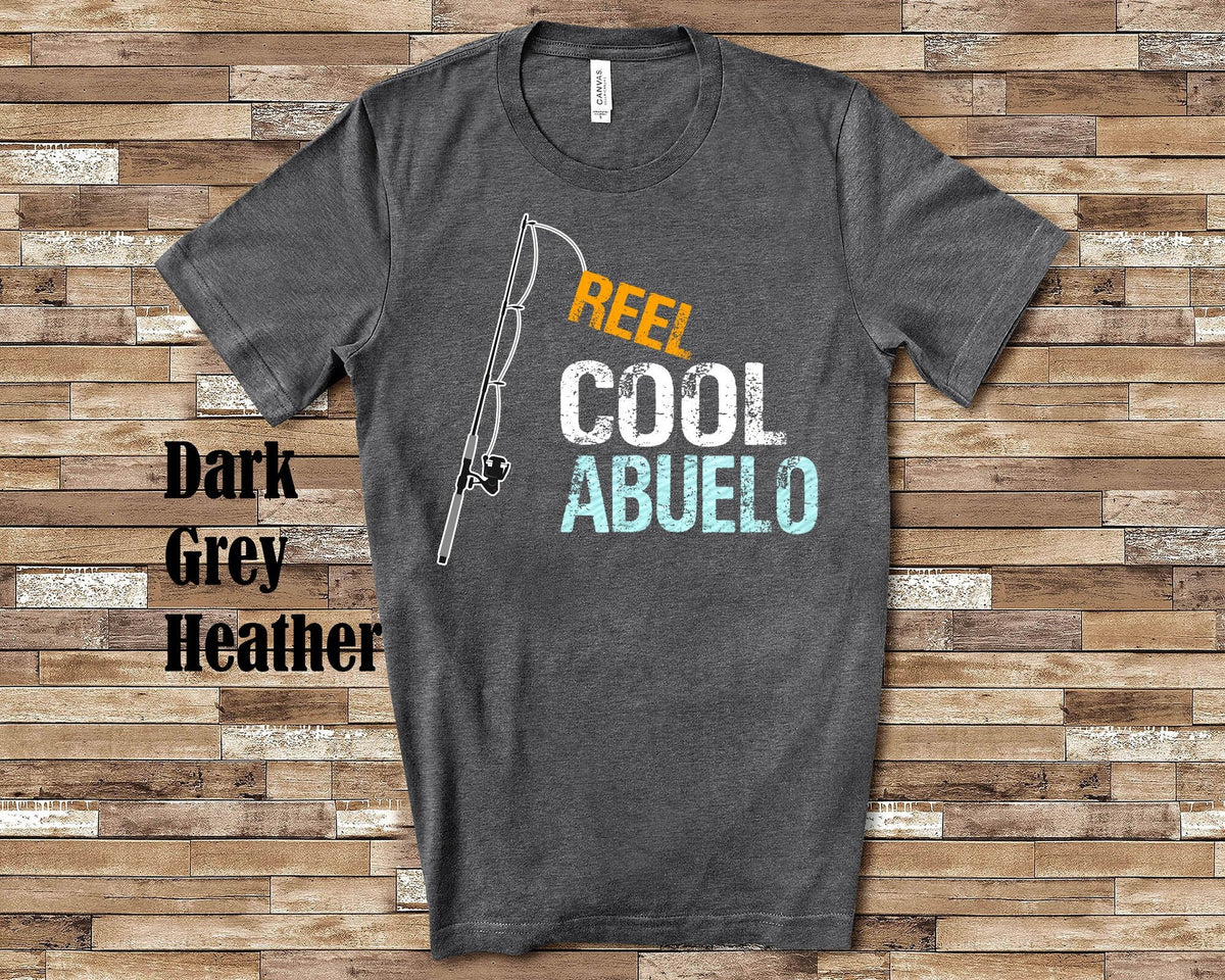 Reel Cool Abuelo Shirt Tshirt Abuelo Gift from Granddaughter Grandson Birthday Christmas Fathers Day Gifts for Abuelo Graphic Tee – Feel-Good Design · Great Gift For Fans