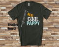 Reel Cool Pappy Shirt Tshirt Pappy Gift from Granddaughter Grandson Birthday Fathers Day Christmas Grandparent Gifts for Pappy Graphic Tee – Feel-Good Design · Perfect For Daily Wear