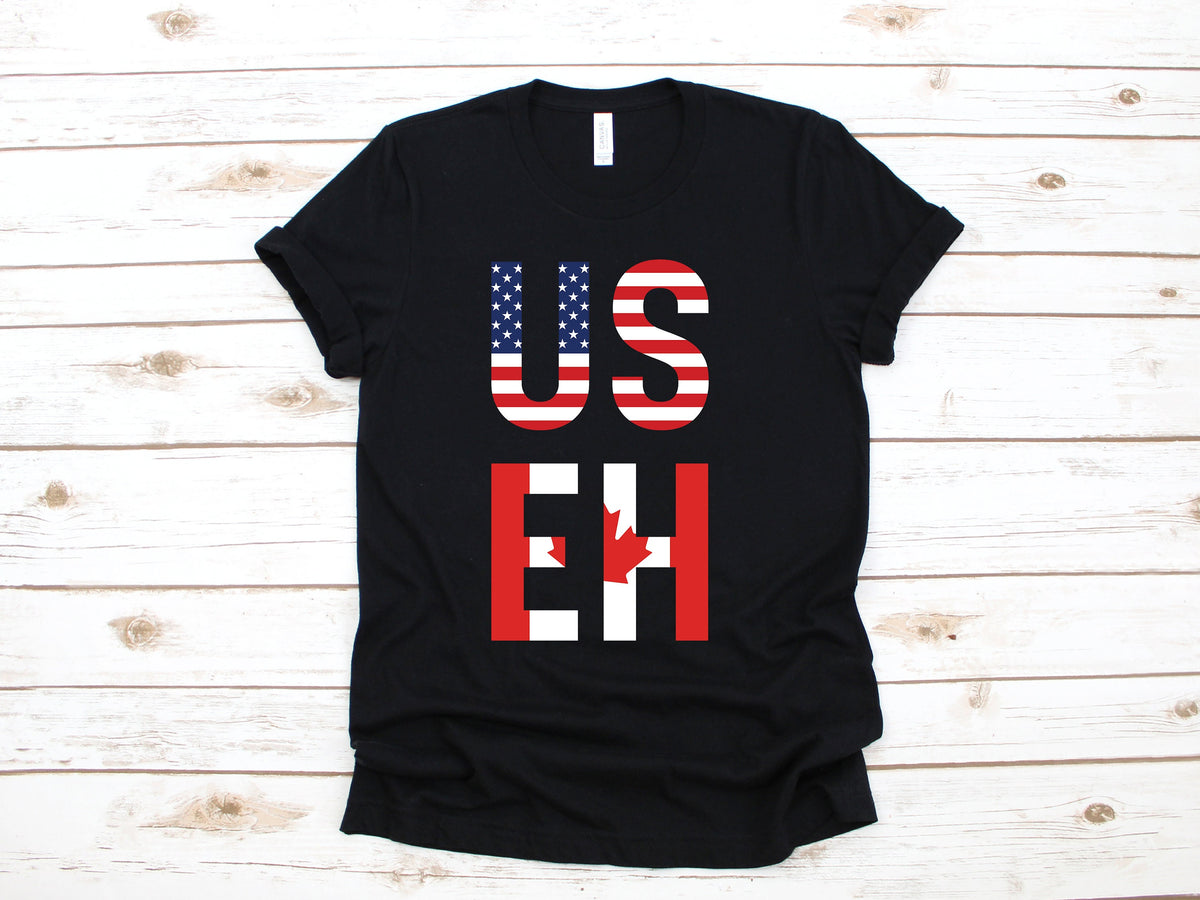 USA Canada Funny TShirt Funny Canadian Tank Top Hoodie Sweatshirt Long Sleeve Kids Tee Apparel Gift Hoodie – Soft Feel · Perfect For Daily Wear