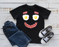 Eggs Bacon Face TShirt Cute Breakfast Kids Tee Brunch Tank Top Hoodie Sweatshirt Long Sleeve Kids Tee Apparel Gift Hoodie – Warm & Stylish · Perfect For Daily Wear