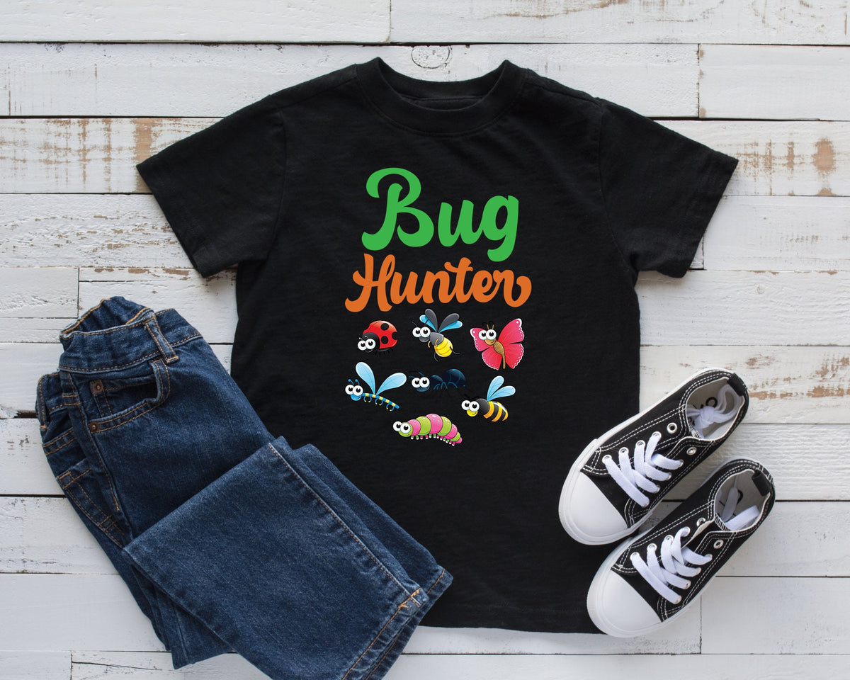 Bug Hunter TShirt Cute Bug Kids Tee Insects Tank Top Kids Hoodie Hoodie Sweatshirt Long Sleeve Kids Tee Apparel Gift Hoodie – Easygoing Wear · High-Quality Print